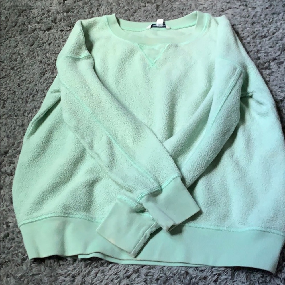 Mint green sweatshirt